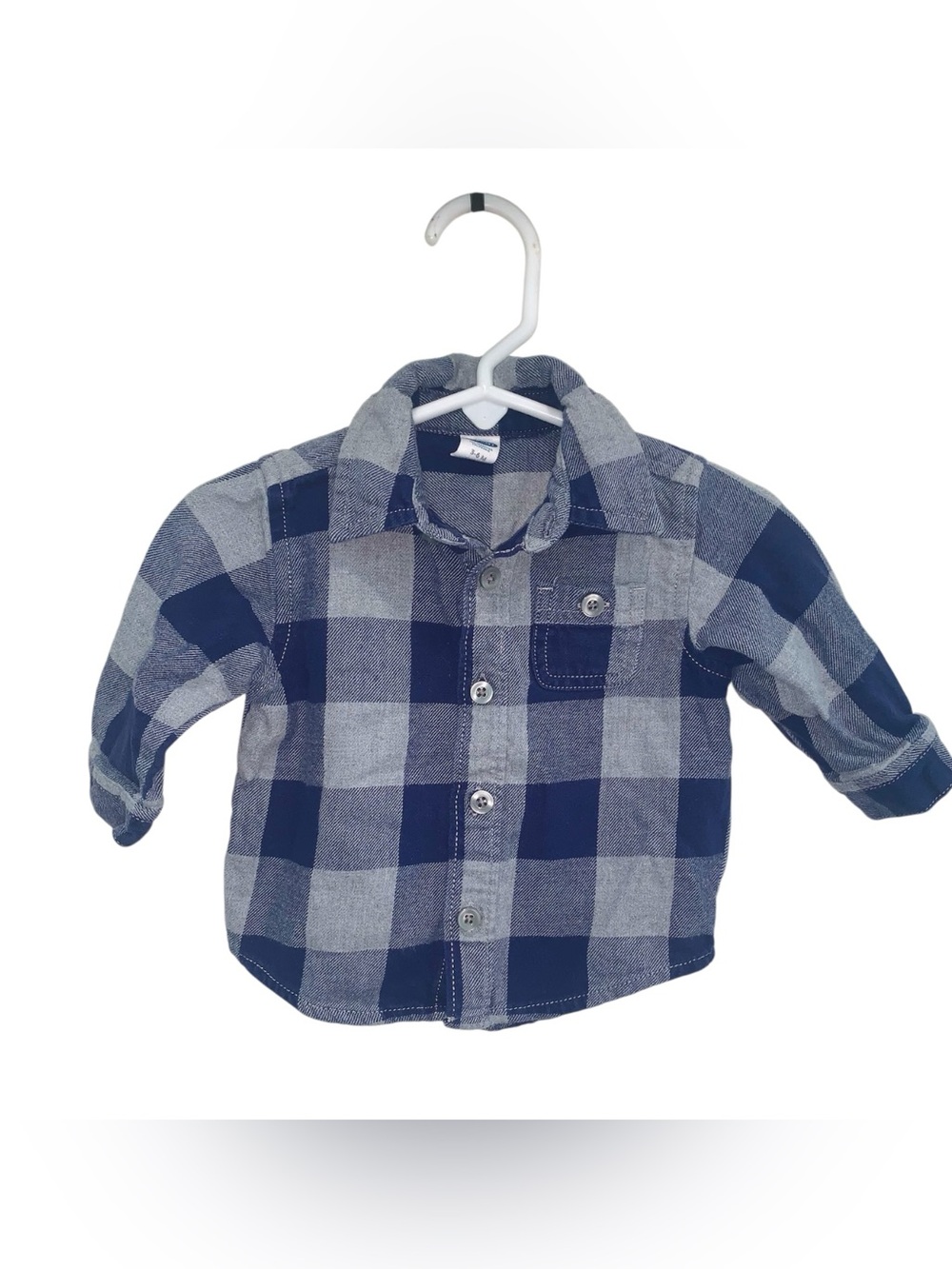 Old navy flannel 3-6 months